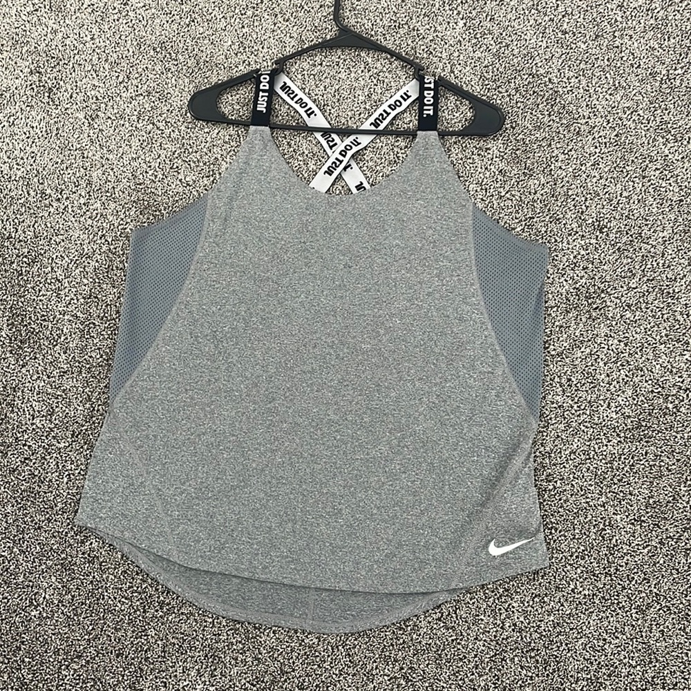 Grey Nike Tank top